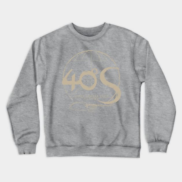 40degreesSouth - Whale skeleton grunge Crewneck Sweatshirt by 40degreesSouth